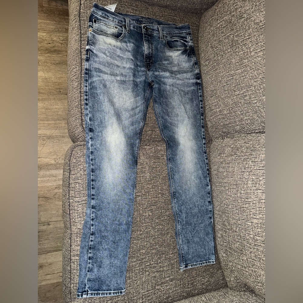 Levi's Blue Slim Straight Jeans